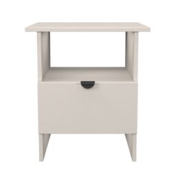 Varese Matt Kashmir 1 Drawer Non-Extendable Side Table (H)495mm (W)440mm (D)440mm - thumbnail 2