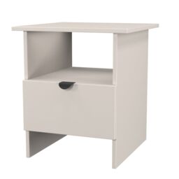 Varese Matt Kashmir 1 Drawer Non-Extendable Side Table (H)495mm (W)440mm (D)440mm - thumbnail 3