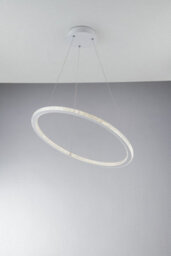 Luminosa Lighting Luminosa Bryant Led Ring Pendant Ceiling Light White 3265Lm 3000K 60X2Cm - thumbnail 2