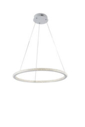 Luminosa Lighting Luminosa Bryant Led Ring Pendant Ceiling Light White 3265Lm 3000K 60X2Cm - thumbnail 1