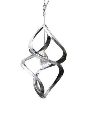 Home 2 Garden Mini Modern Crystal Nova Wind Spinner - image 1
