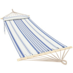 Outsunny Cotton Hammock, Soft Portable Swing Chair W/ Headrest - thumbnail 2