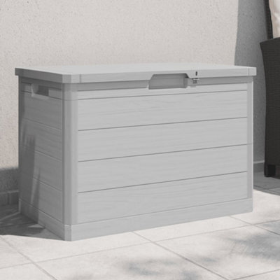 Walplus Outdoor Cushion Box Grey 77.5X44.5X53 Cm Polypropylene - image 1