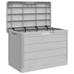 Walplus Outdoor Cushion Box Grey 77.5X44.5X53 Cm Polypropylene - thumbnail 8