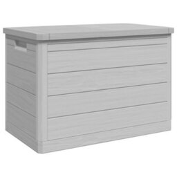 Walplus Outdoor Cushion Box Grey 77.5X44.5X53 Cm Polypropylene - thumbnail 7
