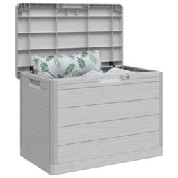 Walplus Outdoor Cushion Box Grey 77.5X44.5X53 Cm Polypropylene - thumbnail 4