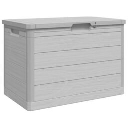 Walplus Outdoor Cushion Box Grey 77.5X44.5X53 Cm Polypropylene - thumbnail 2