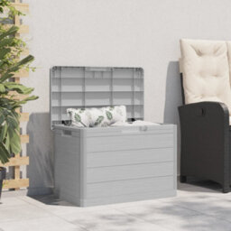 Walplus Outdoor Cushion Box Grey 77.5X44.5X53 Cm Polypropylene - thumbnail 3