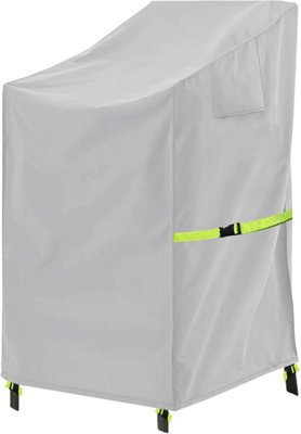 Waterproof Protective Cover For Stackable Garden Chairs, Outdoor Balcony Chair In 420D Oxford Fabric, 71X91X120Cm - image 1