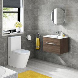 Ibathuk Stainless Steel Mirror Cabinet Wall Mount Single Door Storage Units Bathroom - thumbnail 2