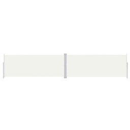 Walplus Retractable Side Awning Garden Sun Shade Canopy Gazebo For Back Door, Porch, Patio Cream 200X1000 Cm - thumbnail 2