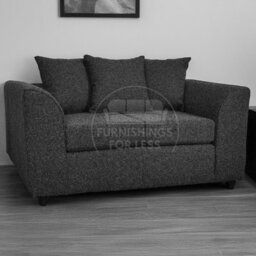 Furnishings For Less UK Paris Charcoal Boucle Fabric 3 + 2 Sofa Suite - Scatter - thumbnail 4