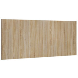 Berkfield Bed Headboard Sonoma Oak 200X1.5X80 Cm Engineered Wood - thumbnail 2