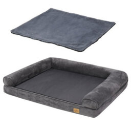 Bingopaw Xl Orthopedic Memory Foam Dog Bed Waterproof Pet Sofa Couch Removable Cover 120 X 90 X 20 Cm - thumbnail 5