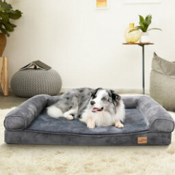 Bingopaw Xl Orthopedic Memory Foam Dog Bed Waterproof Pet Sofa Couch Removable Cover 120 X 90 X 20 Cm - thumbnail 6
