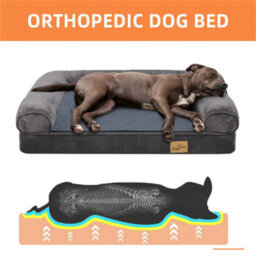 Bingopaw Xl Orthopedic Memory Foam Dog Bed Waterproof Pet Sofa Couch Removable Cover 120 X 90 X 20 Cm - thumbnail 7