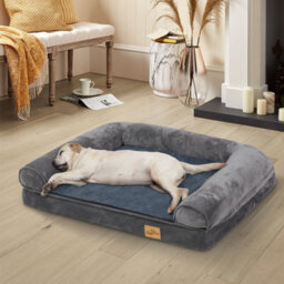 Bingopaw Xl Orthopedic Memory Foam Dog Bed Waterproof Pet Sofa Couch Removable Cover 120 X 90 X 20 Cm - thumbnail 3