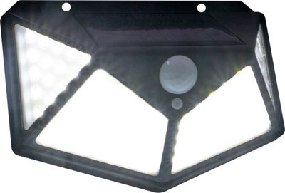 Netagon Home Garden Outdoor Solar Powered Motion Sensor Wall Mounted Led Security Light - image 1