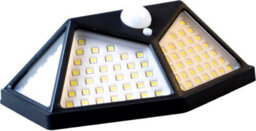 Netagon Home Garden Outdoor Solar Powered Motion Sensor Wall Mounted Led Security Light - thumbnail 4