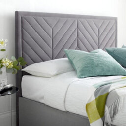 Sherlock Light Grey Velvet Ottoman Electric Media Tv Bed Frame - 4Ft6 Double - thumbnail 5