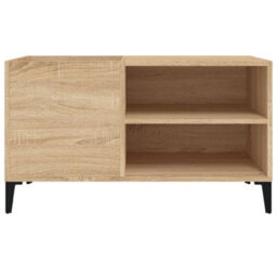 Walplus Record Cabinet Sonoma Oak 84.5X38X48 Cm Engineered Wood - thumbnail 5