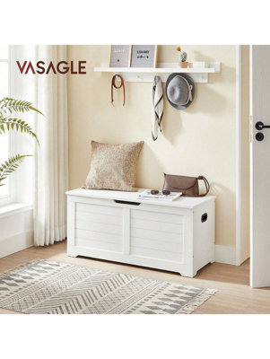 Songmics Vasagle Storage Chest, Storage Bench, Blanket Box With 2 Safety Hinges, Shoe Storage Bench, Modern Style - image 1