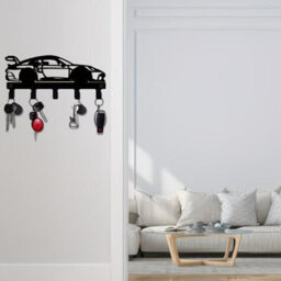 Bathroom Coat Hook, Coat Rack, Suitable For Bathroom, Kitchen, Living Room, Toilet, Screw Installation, Sports Car Shape - thumbnail 4