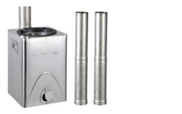 NJ Commerce Silverfire Hunter Chimney Wood Stove Indoor Outdoor Camping - thumbnail 4