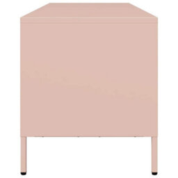 Berkfield Industrial Tv Cabinet Pink 135X39X43.5 Cm Cold-Rolled Steel - thumbnail 6