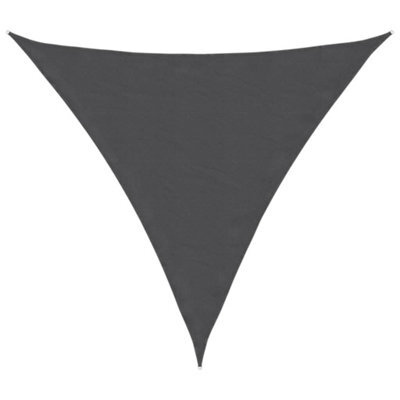 Berkfield Durable Sun Shade Sail Anthracite 2X2X2 M 100% Polyester Oxford