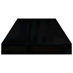 Vidaxl Floating Wall Shelf High Gloss Black 60X23.5X3.8 Cm Mdf - thumbnail 5