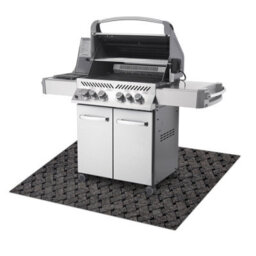 RugsX Vectra 316 Protective Grill Mat For Terrace, Outdoor - Beige  140X200 Cm - thumbnail 4
