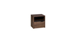 Arte Chic Denver Cabinet - Compact Rustic Style With Drawer In Oak Monastery - W470mm X H460mm X D400mm - thumbnail 1