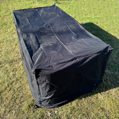 Selections Premium Waterproof Table Garden Furniture Cover In Black (2.05M) - image 1