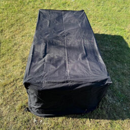 Selections Premium Waterproof Table Garden Furniture Cover In Black (2.05M) - thumbnail 8