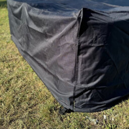 Selections Premium Waterproof Table Garden Furniture Cover In Black (2.05M) - thumbnail 4