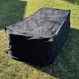 Selections Premium Waterproof Table Garden Furniture Cover In Black (2.05M) - thumbnail 2