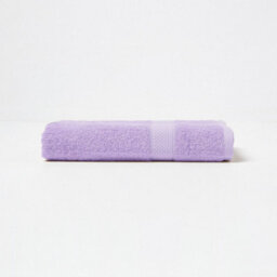 Homescapes Turkish Cotton Lilac Bath Towel - thumbnail 2