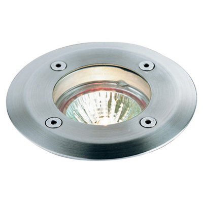 Luminosa Lighting Luminosa Walkover 1 Light Recessed Light Stainless Steel Ip67, Gu10