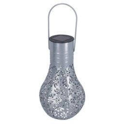 AB Tools Damasque Style Solar Panel Garden Light Lamp Patio Lighting Silhouette 1Pc - thumbnail 2