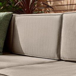 Furniturebox Orlando Brown Rattan Garden Sofa Modular Outdoor Patio Couch Seating, Table & 10 Chairs Garden Corner Sofa Set +Cover - thumbnail 3