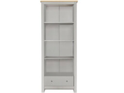 Dorel Home Emerald Bookcase With Drawer In  Oak Grey - thumbnail 3