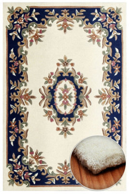 Oriental Weavers Royal Cream Blue Rug-200Cm X 285Cm - image 1