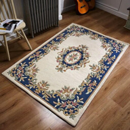 Oriental Weavers Royal Cream Blue Rug-200Cm X 285Cm - thumbnail 3