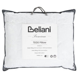 Wyld And Coco Serenenest Low Pillow - Triple Compartment Duck Down & Feather 50 X 60 Cm - thumbnail 5