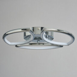 Litecraft Pestell 3 Light Led Chrome Bathroom Flush Ceiling Light - thumbnail 4