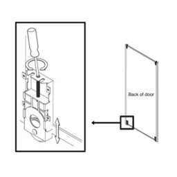 A-Class Sliding Doors Set Of 3 Full Length Mirror Sliding Wardrobe Door Kit In White Frame & Tracks, Opening Height (H) 225-226Cm & Width (W) 316-317Cm - thumbnail 7