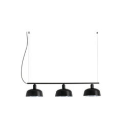 Luminosa Lighting Luminosa Tatawin Medium Black Linear Bar Pendant Lamp - thumbnail 1