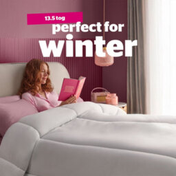 Silentnight Ultrabounce 13.5 Tog Duvet, White, Single - thumbnail 9