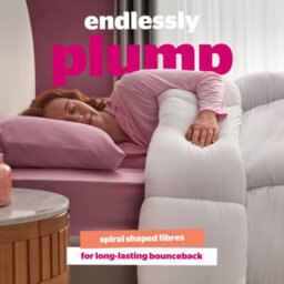 Silentnight Ultrabounce 13.5 Tog Duvet, White, Single - thumbnail 4